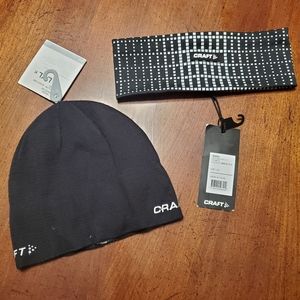 Warm headband and race hat